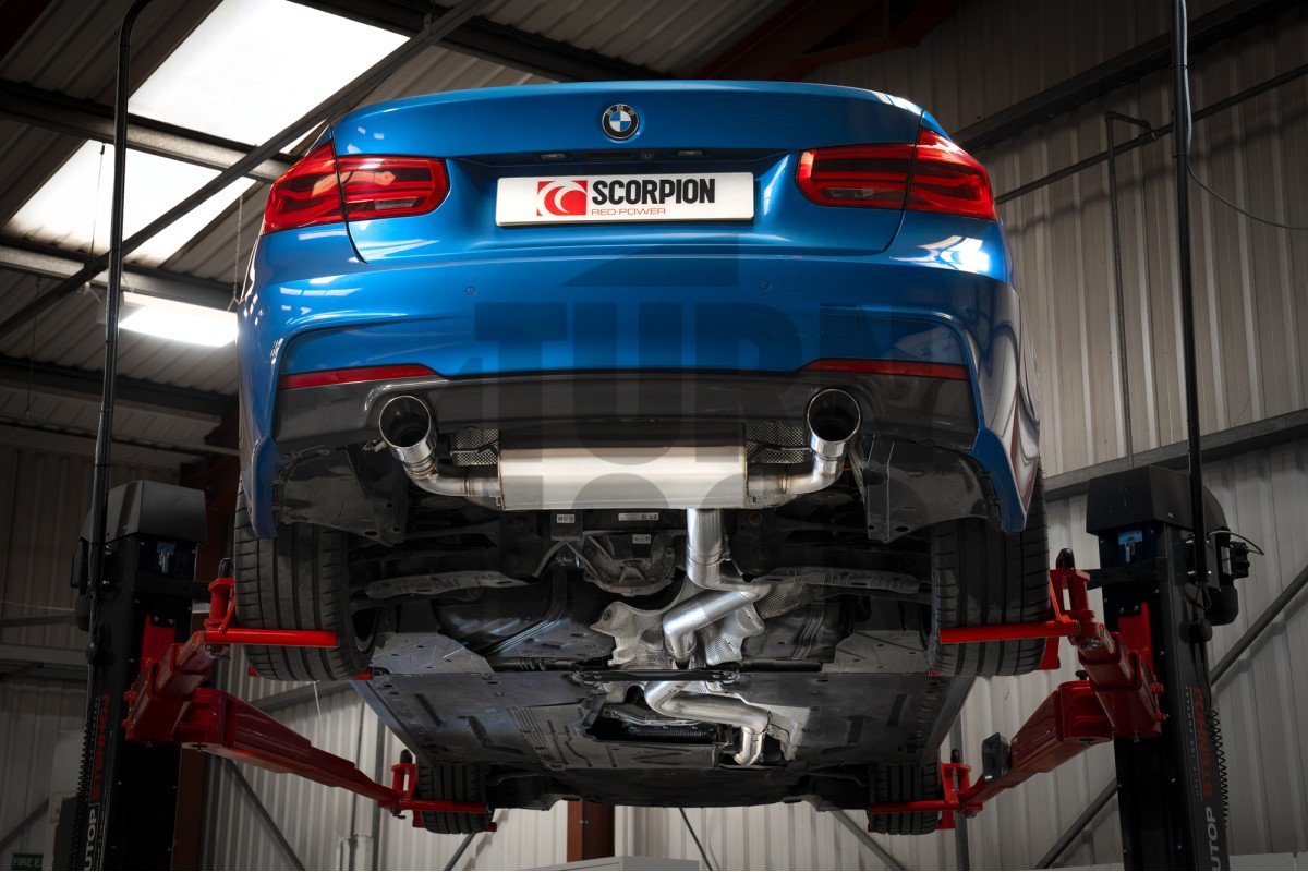 BMW 340i F30 / 440i F3x - bez układu wydechowego GPF Scorpion Catback