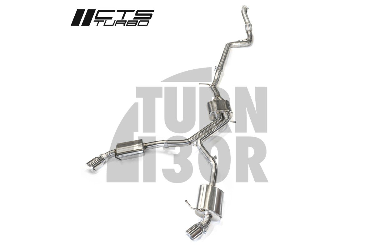 CTS Turbo Catback do Audi A4 B9 2.0 TFSI