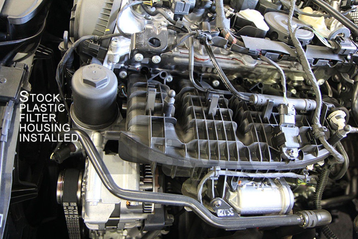 Obudowa filtra oleju dla 1.8 / 2.0 TFSI EA888.3 MQB CTS Turbo