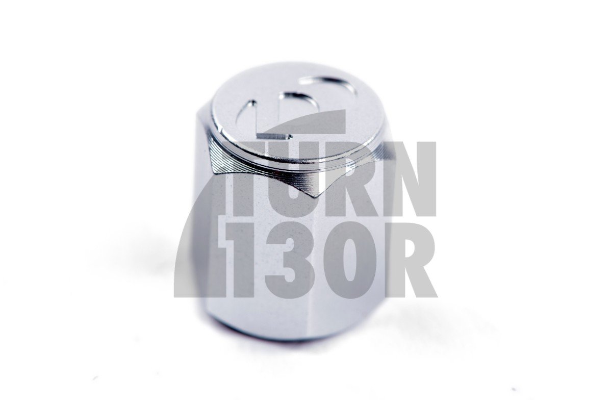 Nasadki zaworów Dinan w kolorze srebrnym, czarnym lub brązowym