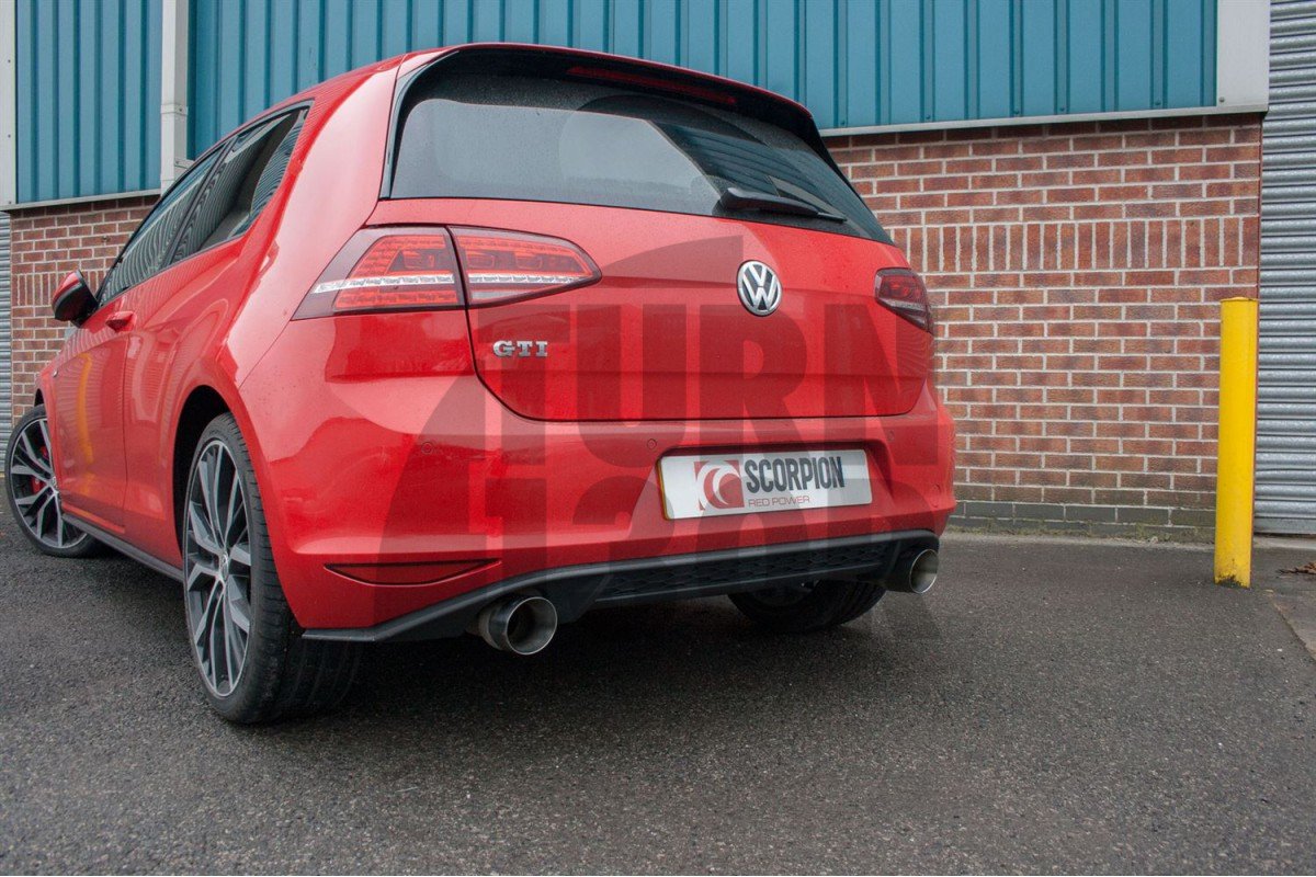 Układ wydechowy Scorpion Catback do Golfa 7 GTI
