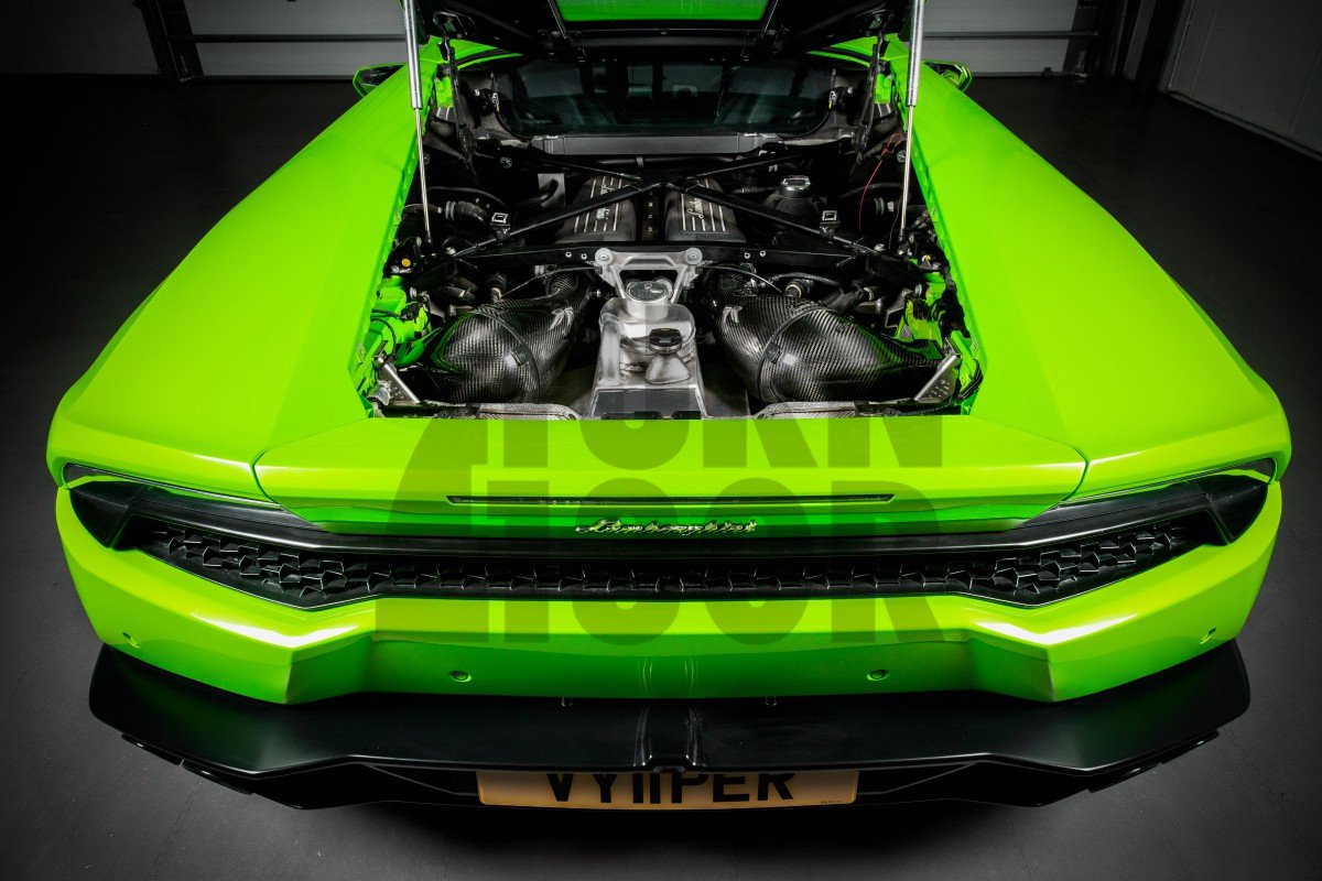 Wlot z włókna węglowego Eventuri dla Audi R8 V10 4S / Lamborghini Huracan