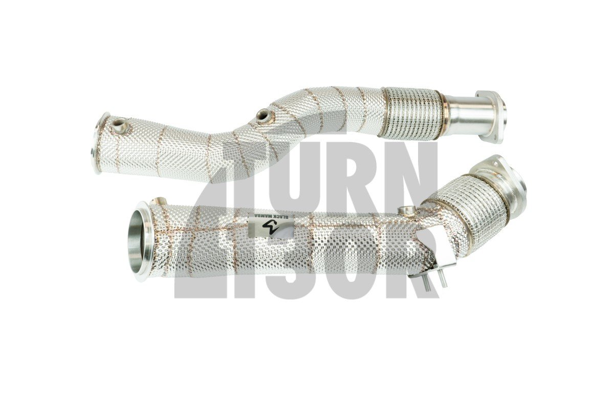 Rury spustowe Black Mamba BMW X3M / X4M F9x Decat