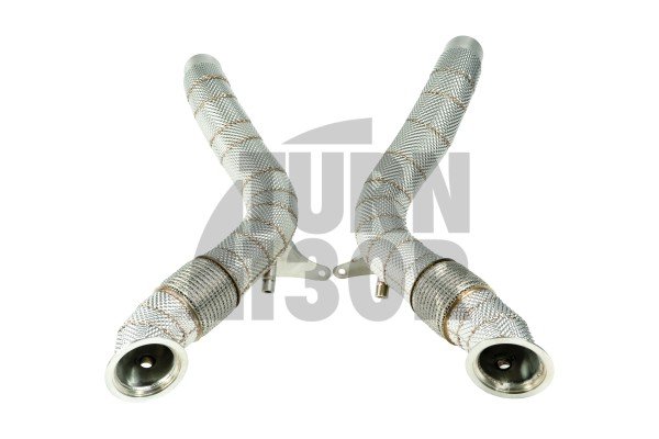 Rury spustowe Black Mamba Decat (osłona termiczna) do Ferrari 488 15-18