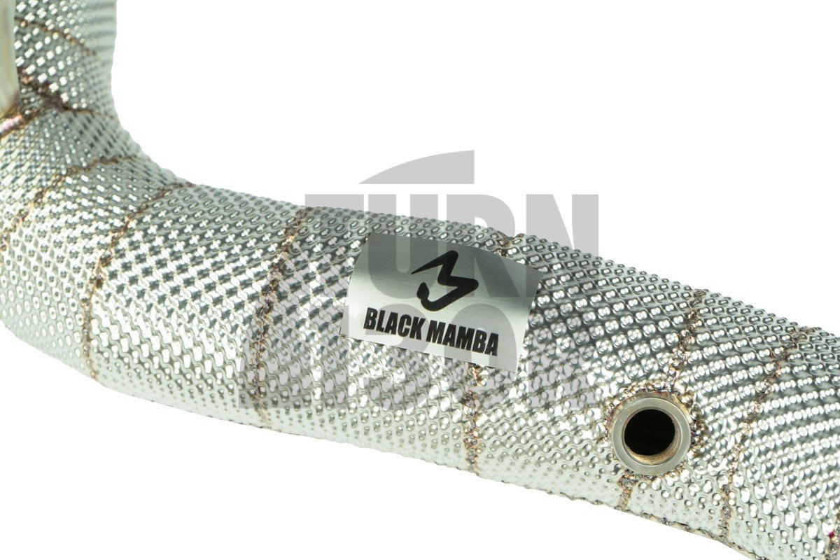 Rury spustowe Black Mamba Decat (osłona termiczna) do Ferrari 488 15-18
