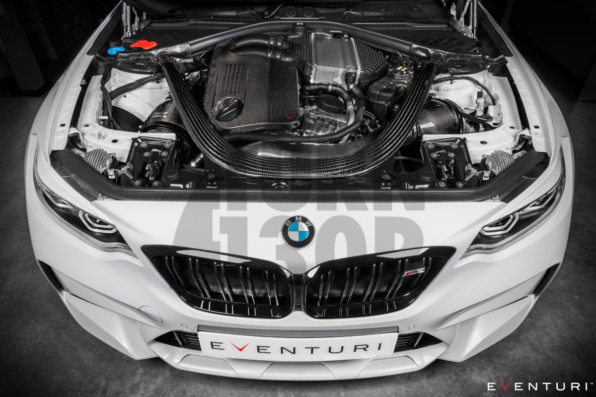 Układ dolotowy z włókna węglowego Eventuri do BMW M2 Comp F87
