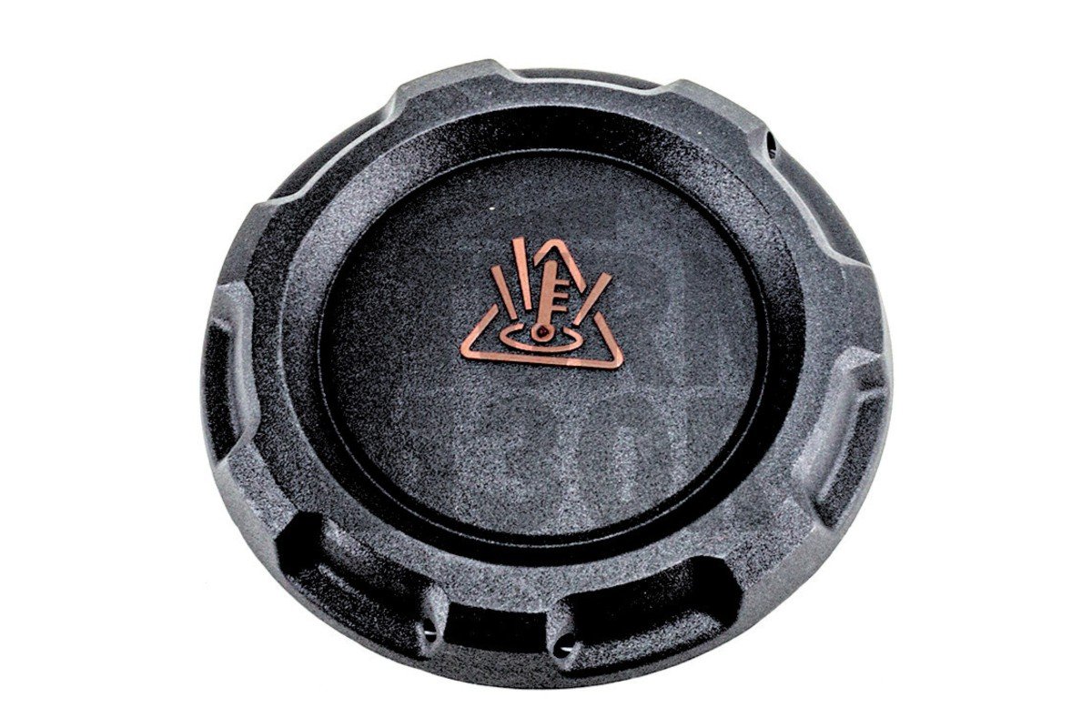 Czarny korek zbiornika wyrównawczego płynu chłodzącego do Audi / Seat / Skoda / VW 1.8T 20V / 2.0 TFSI / V6 3.2 FSI / 4.2 V8