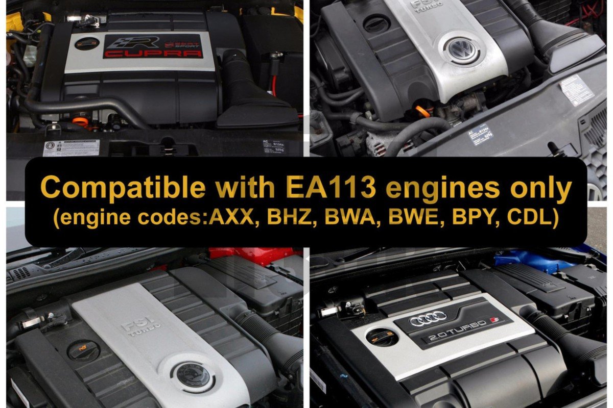 Wlot Ramair zaprojektowany dla Golfa 5 GTI, S3 8P, Leona 2 Cupra, Scirocco R i Golfa 6 R 2.0 TFSI.