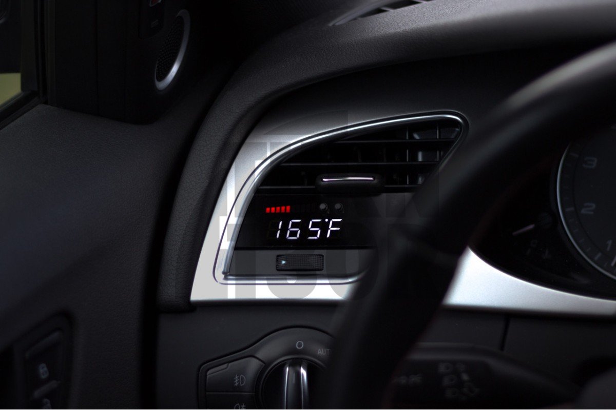 Cyfrowy wskaźnik wentylacji dla Audi A4 / S4 / A5 / S5 / RS5 / RS4 B9 P3 Gauges