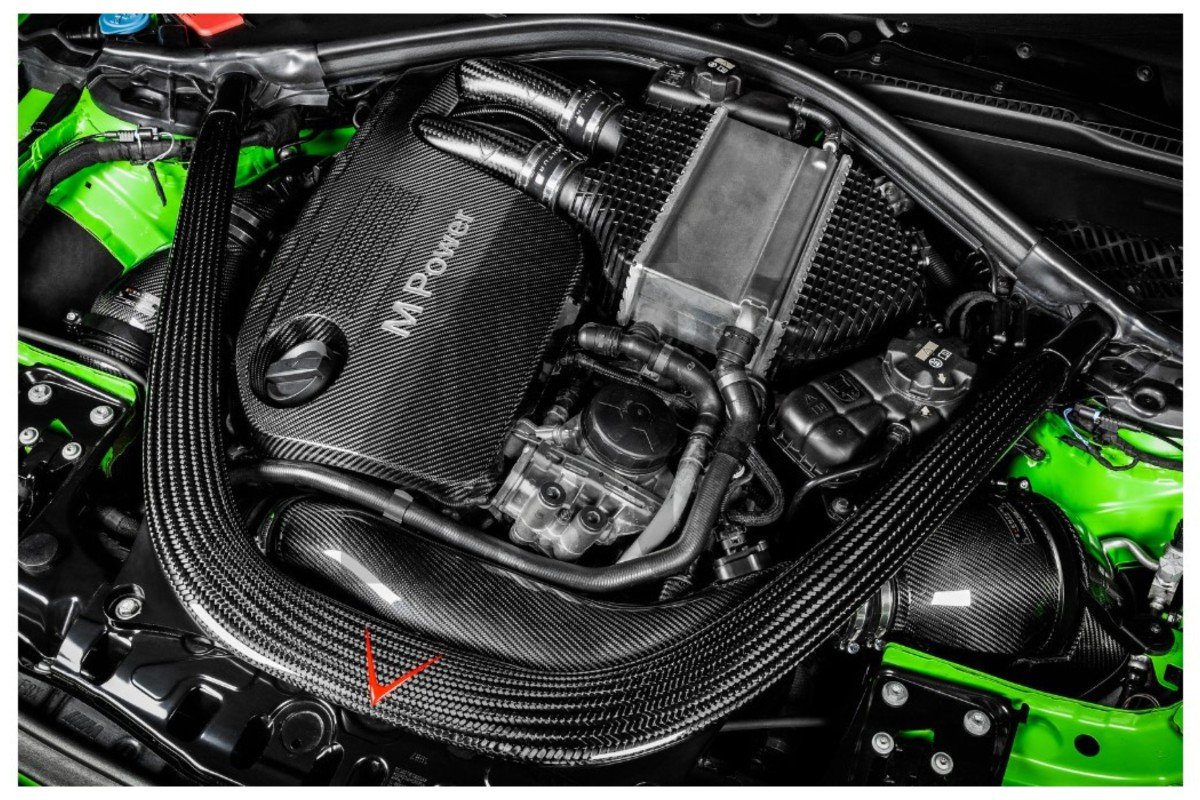 Rury doładowujące Eventuri Carbon do BMW M3 F80 / M4 F8x / M2 Comp F87