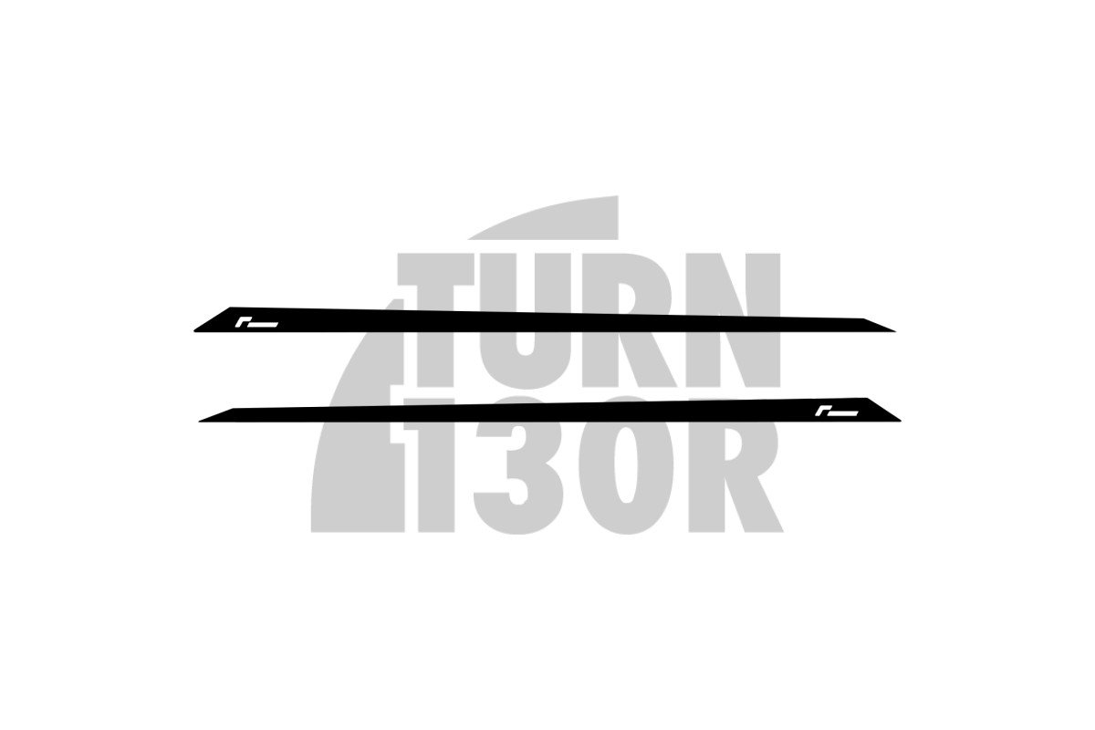 Naklejki na drzwi Racingline srebrne lub czarne