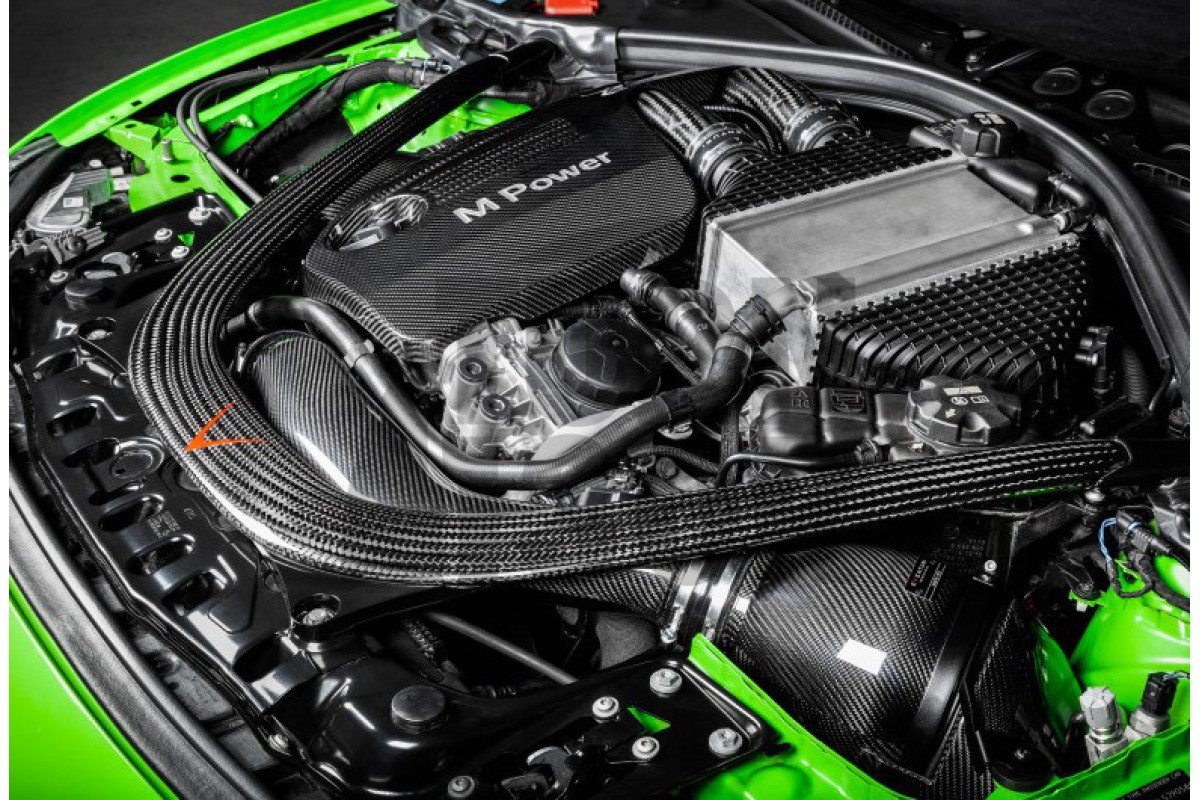 Układ dolotowy z włókna węglowego Eventuri do BMW M3 F80 / M4 F8x