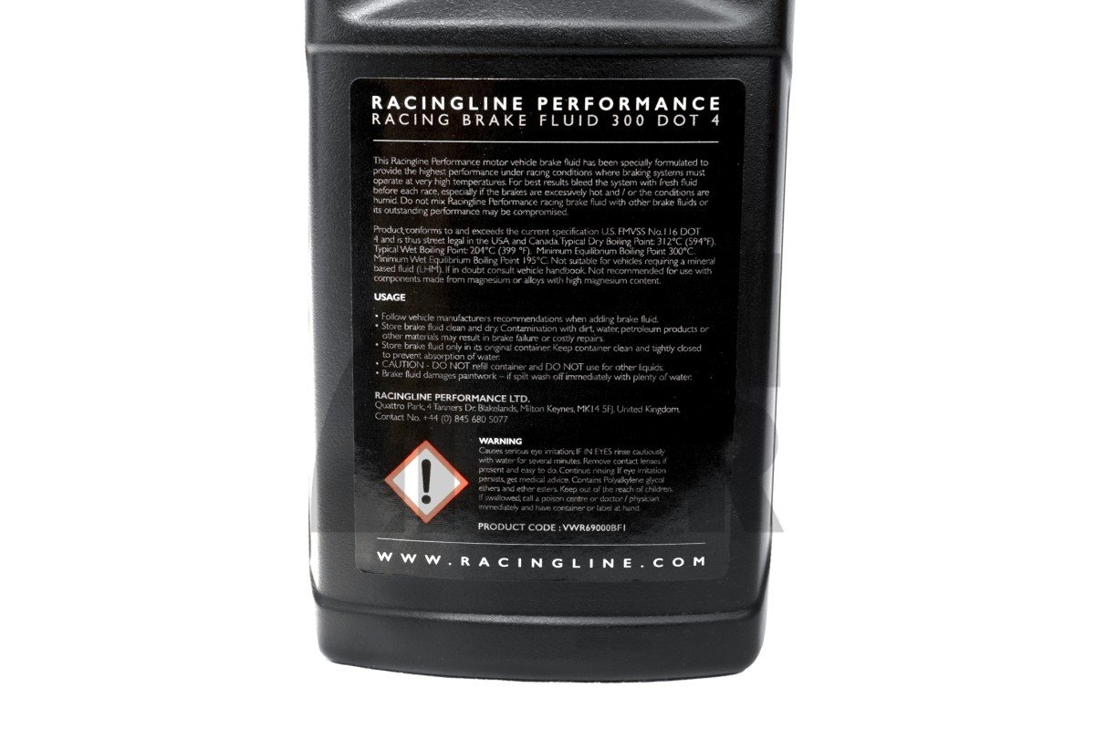 Wysokowydajny płyn hamulcowy RBF312 Racingline