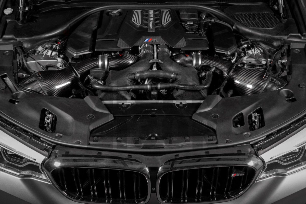Węglowe rury wlotowe Eventuri do BMW M5 F90 / M8 F9x