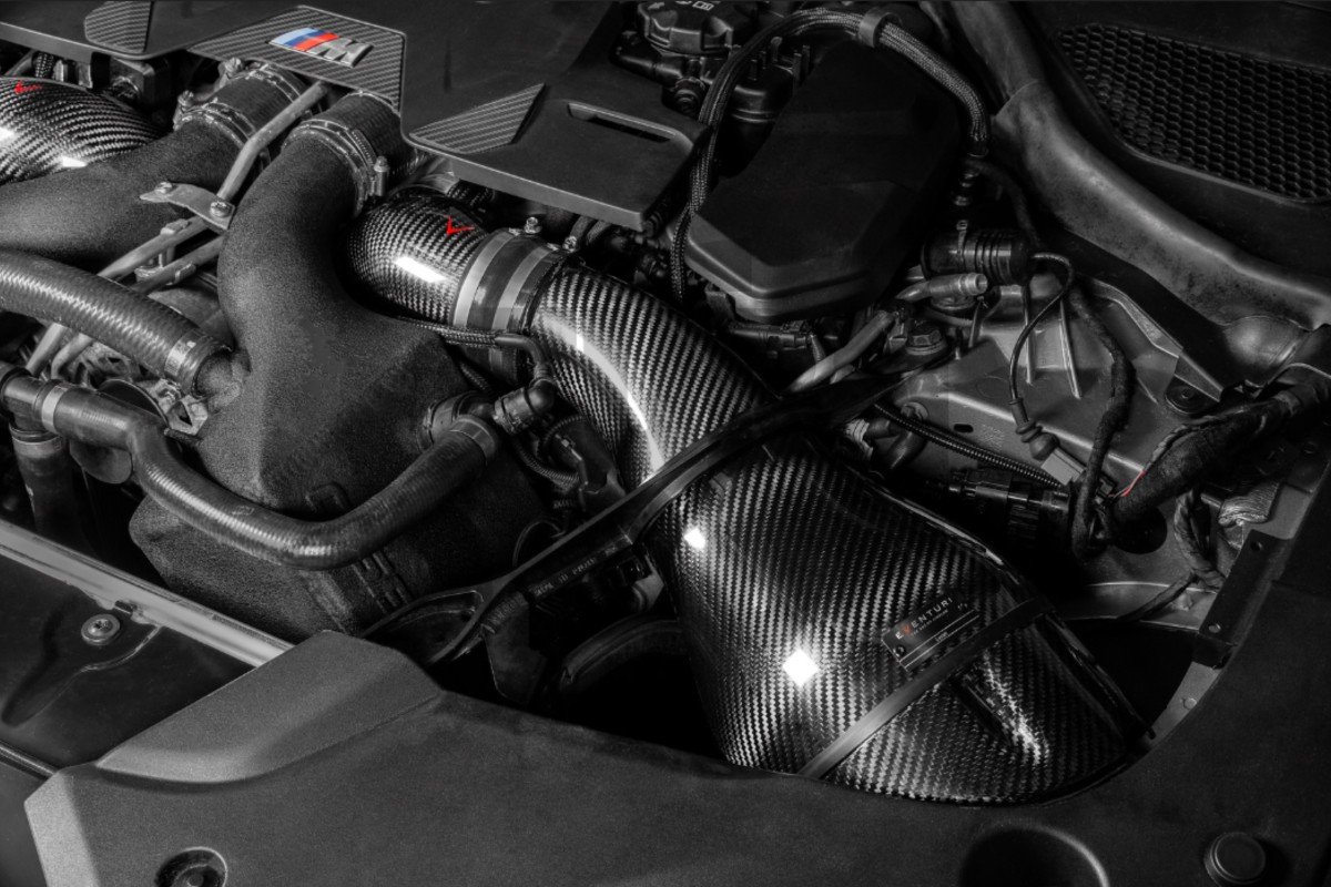 Węglowe rury wlotowe Eventuri do BMW M5 F90 / M8 F9x