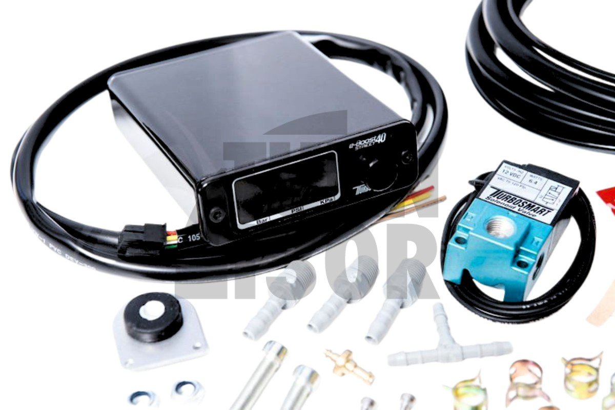 Czarny ręczny regulator doładowania Turbosmart