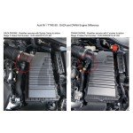 Zestaw adapterów silnika Eventuri Intake RSQ3 F3 DWNA