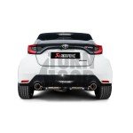 Wsuwany układ wydechowy Akrapovic Toyota Yaris GR Titanium