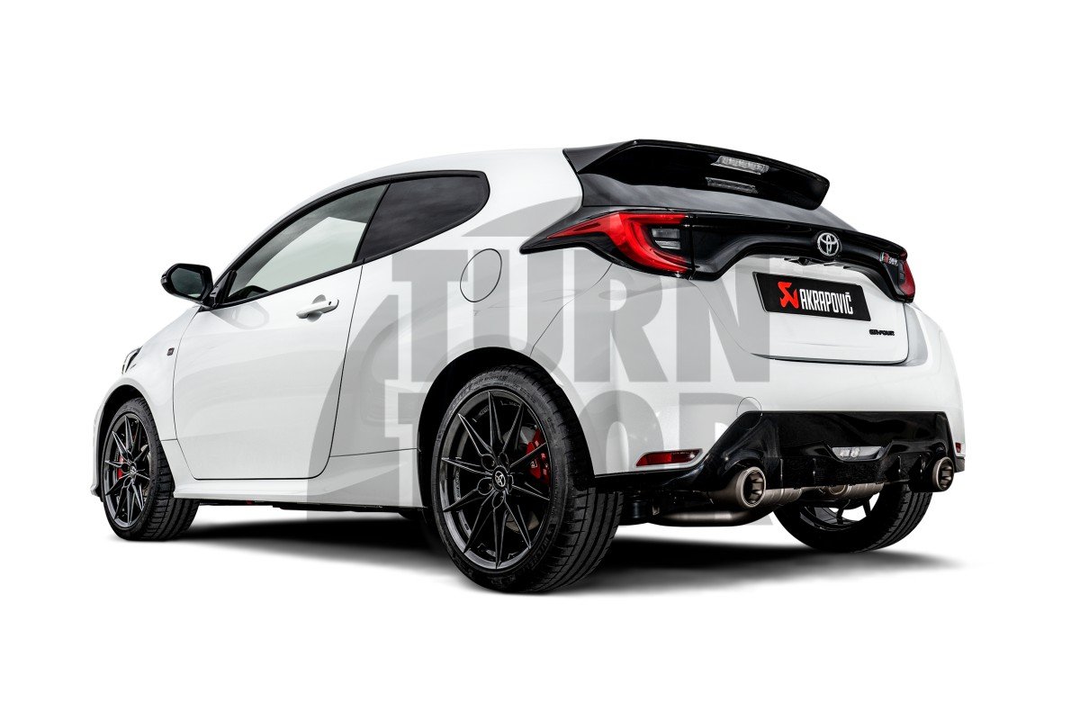 Wsuwany układ wydechowy Akrapovic Toyota Yaris GR Titanium