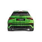 Wydech Akrapovic Titanium Evolution Line dla Audi RS3 8Y Sportback