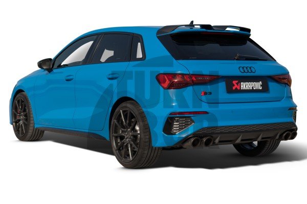 Układ wydechowy Akrapovic Evolution Line dla Audi S3 8Y Sedan