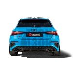 Wydech Akrapovic Evolution Line dla Audi S3 8Y Sportback