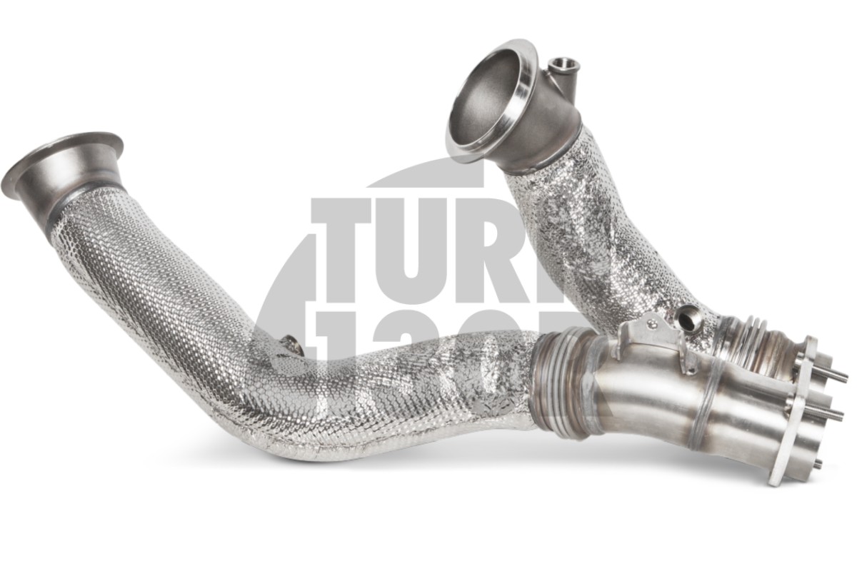 Rury spustowe Akrapovic bez katalizatorów do BMW M2 Comp F87 / M3 F80 / M4 F82