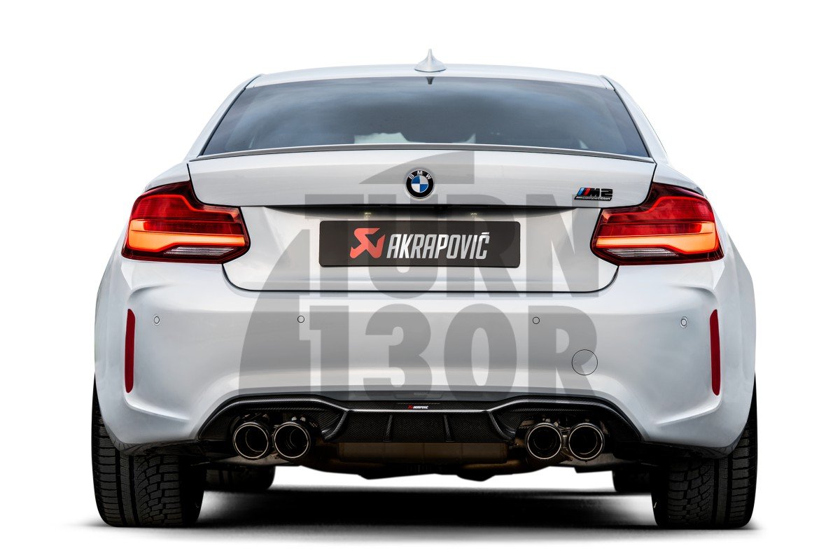 Tytanowy układ wydechowy Akrapovic Evolution Line do BMW M2 Comp F87