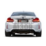 Tytanowy układ wydechowy Akrapovic Evolution Line do BMW M2 Comp F87