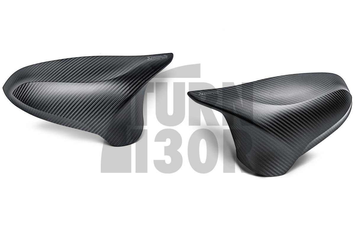 Osłony lusterek z włókna węglowego Akrapovic do BMW M3 F80 / M4 F8x / M2 Comp F87