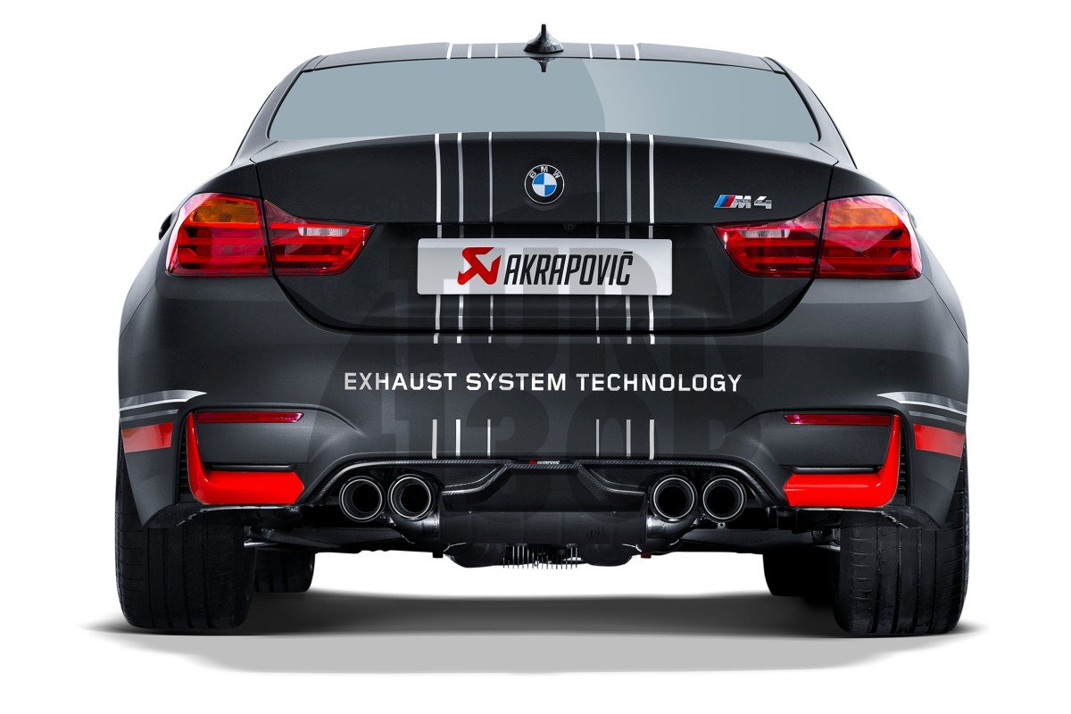 Karbonowy tylny dyfuzor Akrapovic do BMW M3 F80 / M4 F8x