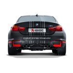 Karbonowy tylny dyfuzor Akrapovic do BMW M3 F80 / M4 F8x