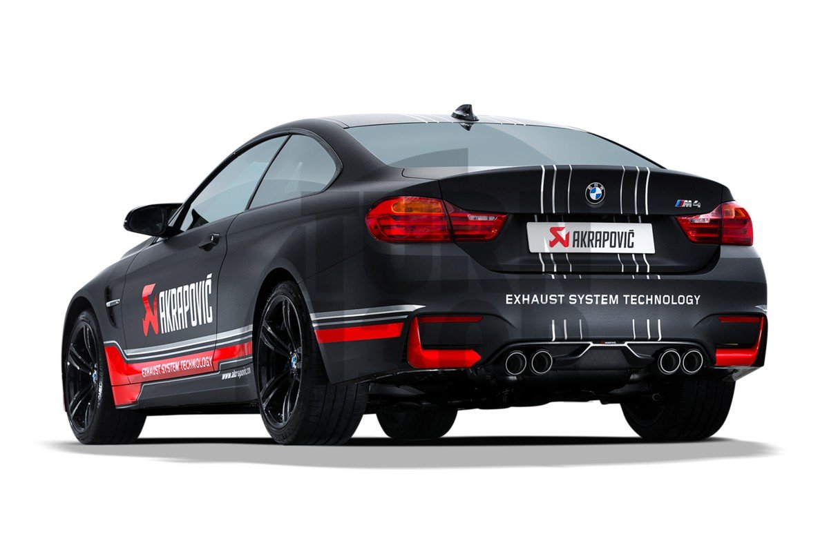 Wydech Akrapovic Slip-On Titanium do BMW M3 F80 / M4 F8x