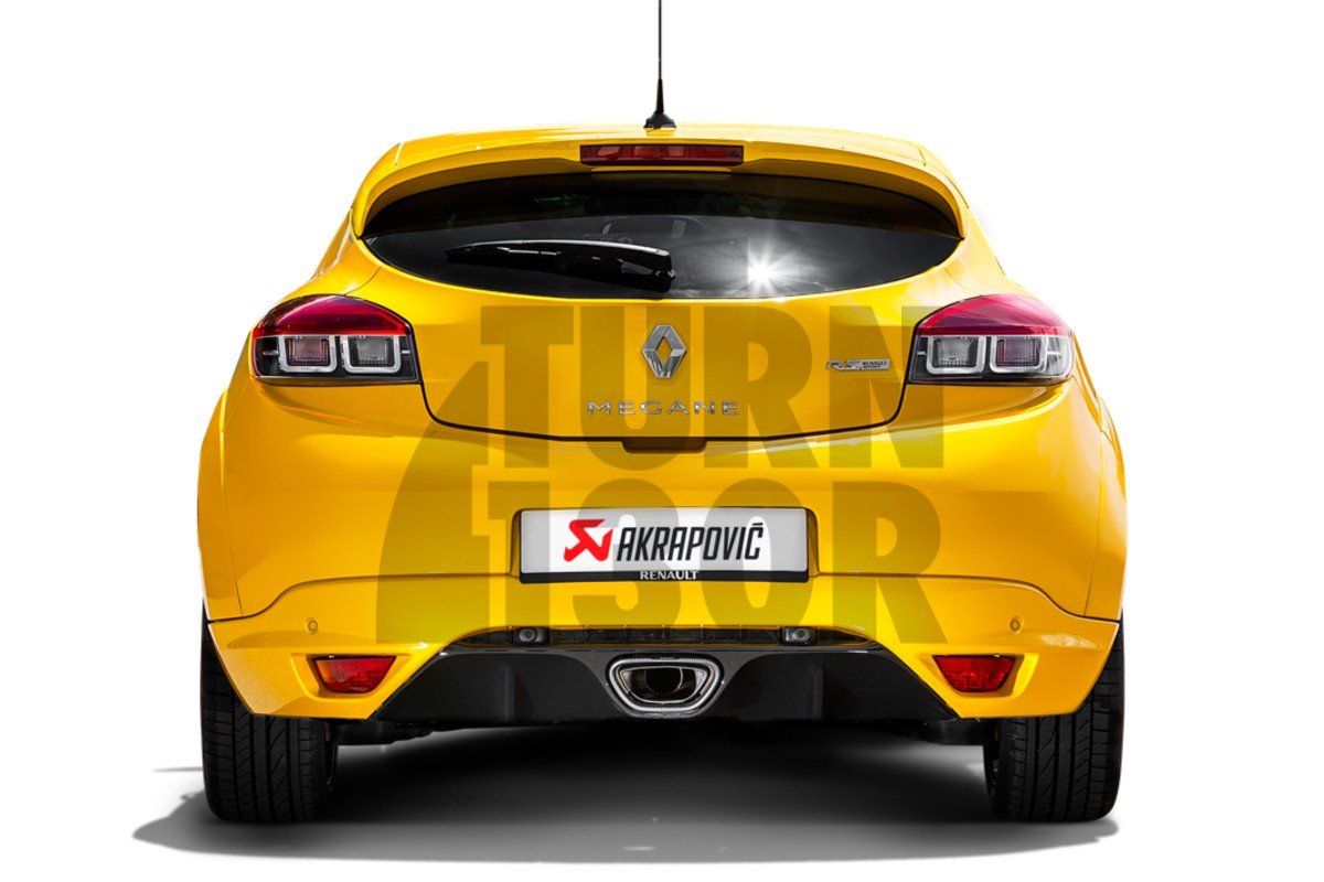Wydech Akrapovic Evolution Line dla Megane 3 RS