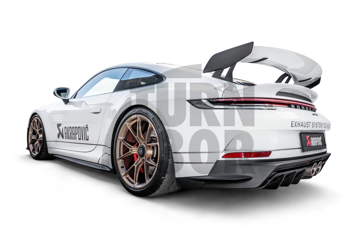 Nagłówki Akrapovic Evolution Titanium dla Porsche 992 GT3