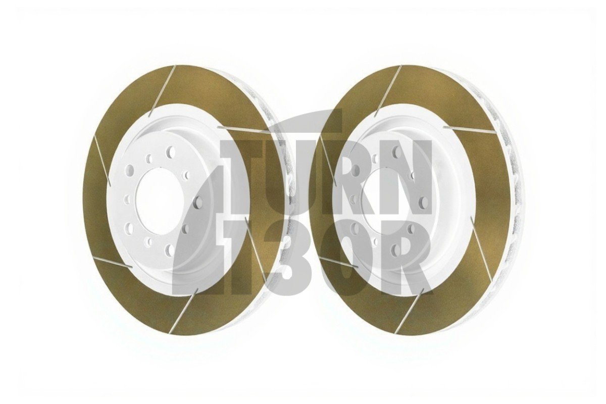 Szczelinowe przednie tarcze hamulcowe Dixcel FS do BMW M3 E46