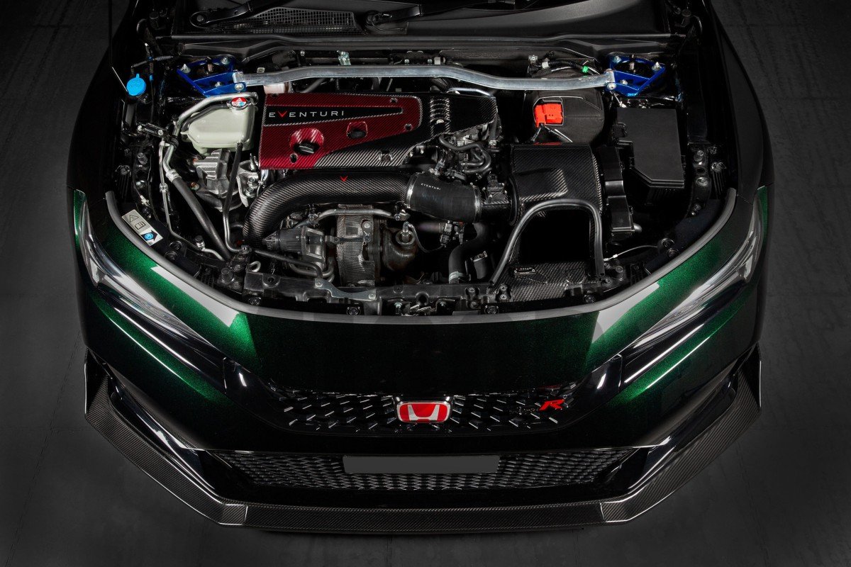 Układ dolotowy z włókna węglowego Eventuri Honda Civic Type R FL5