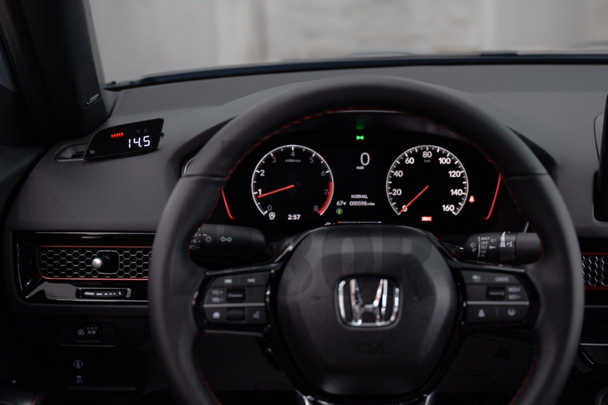 Honda Civic Type R FL5 P3 Gauges Cyfrowy wskaźnik odpowietrzenia