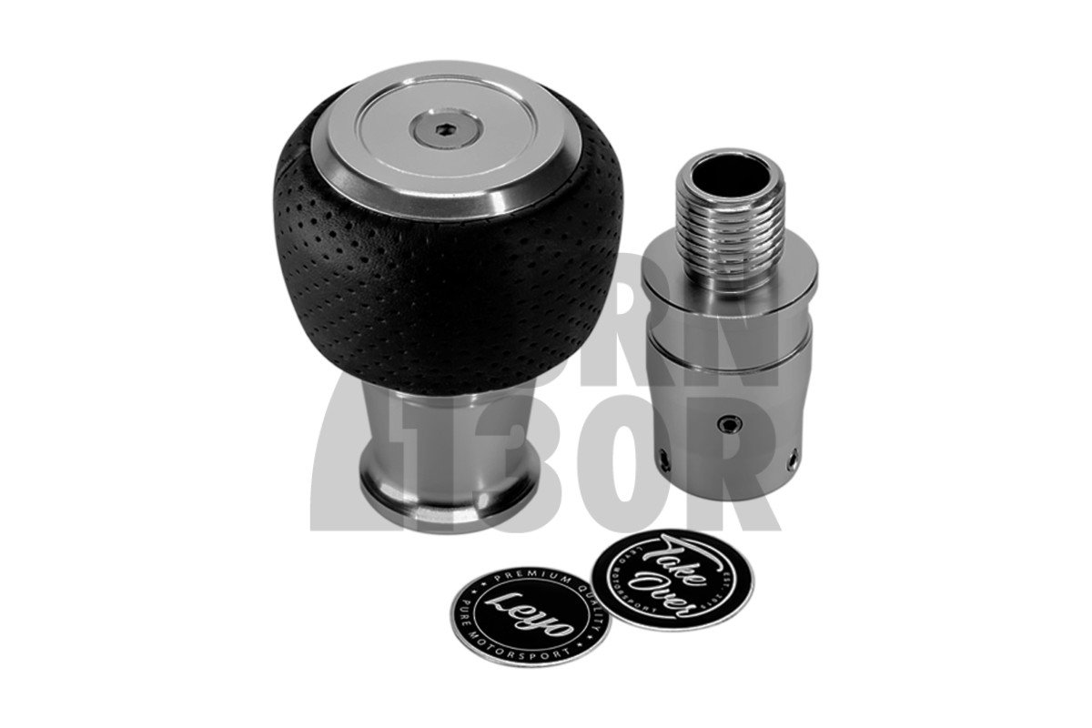 Gałka zmiany biegów Leyo Nappa (ręczna) (anodowana na srebrno)