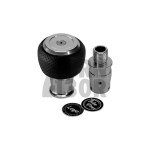 Gałka zmiany biegów Leyo Nappa (ręczna) (anodowana na srebrno)