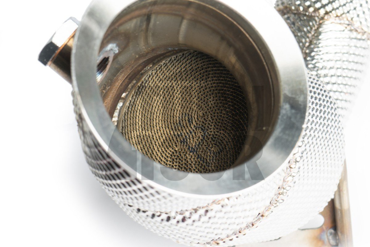 CTS Turbo Hight-Flow Cats Downpipes Mercedes C63 AMG W205