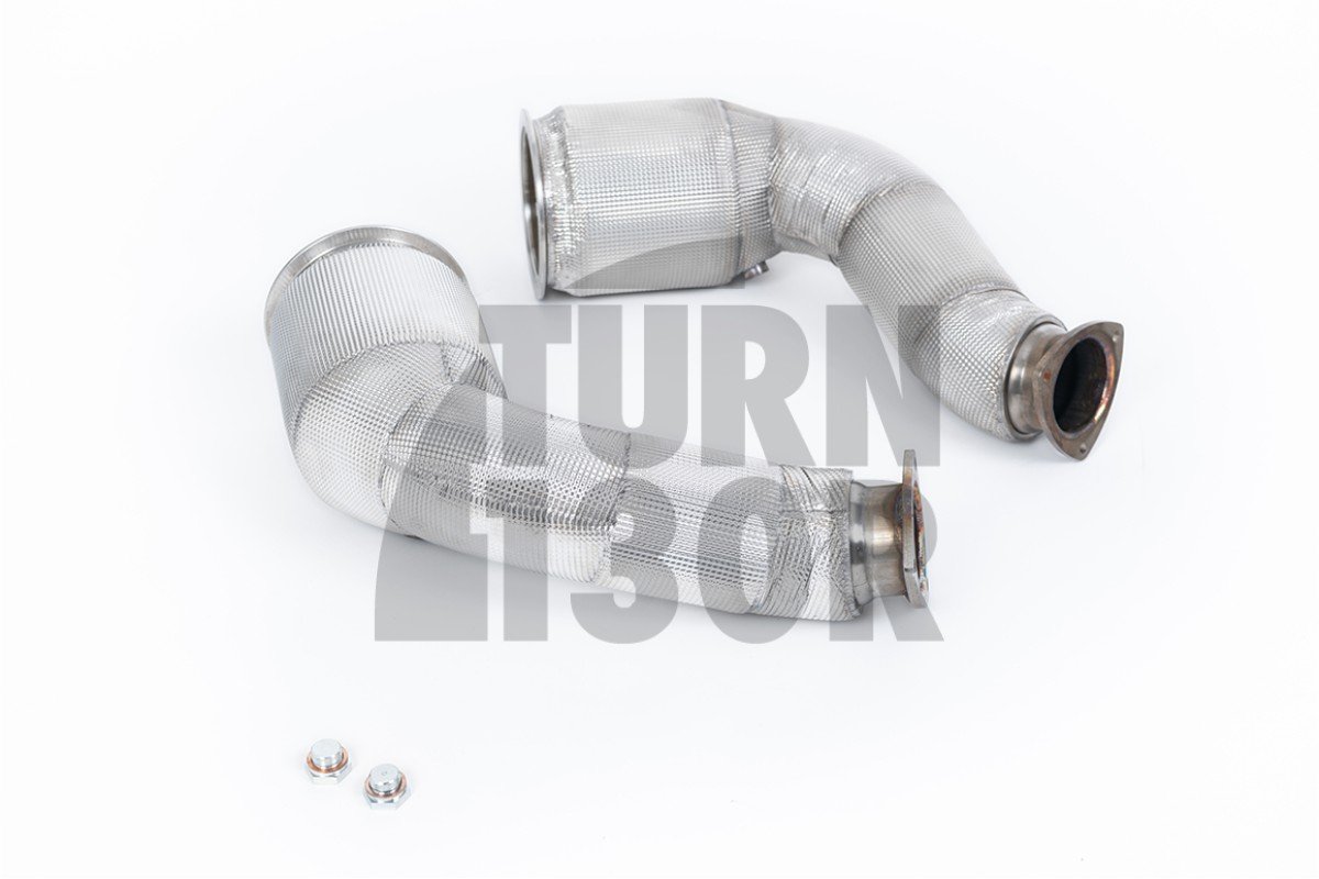 Lamborghini Urus Milltek Rury spustowe o dużej średnicy i sportowe katalizatory Hi-Flow