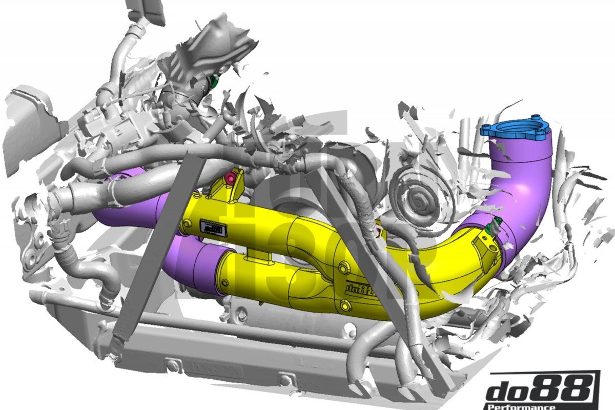 Zestaw rury doładowania do BMW M3 G80 / M4 G8x i X3M / X4M F9x Do88