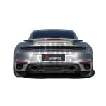 Akrapovic Slip-On Titanium Exhaust for Porsche 911 992 Turbo - S