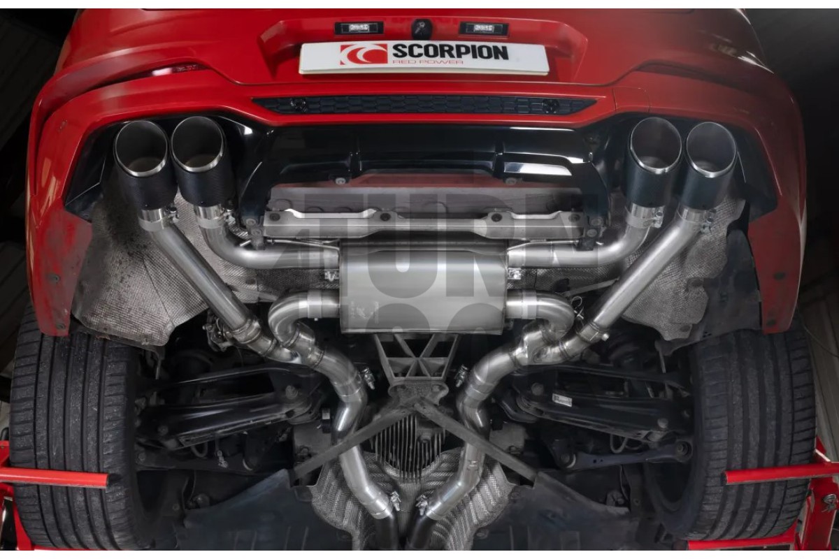 Scorpion Catback Exhaust for BMW X3M F97 & X4M F98 Pre-Facelift