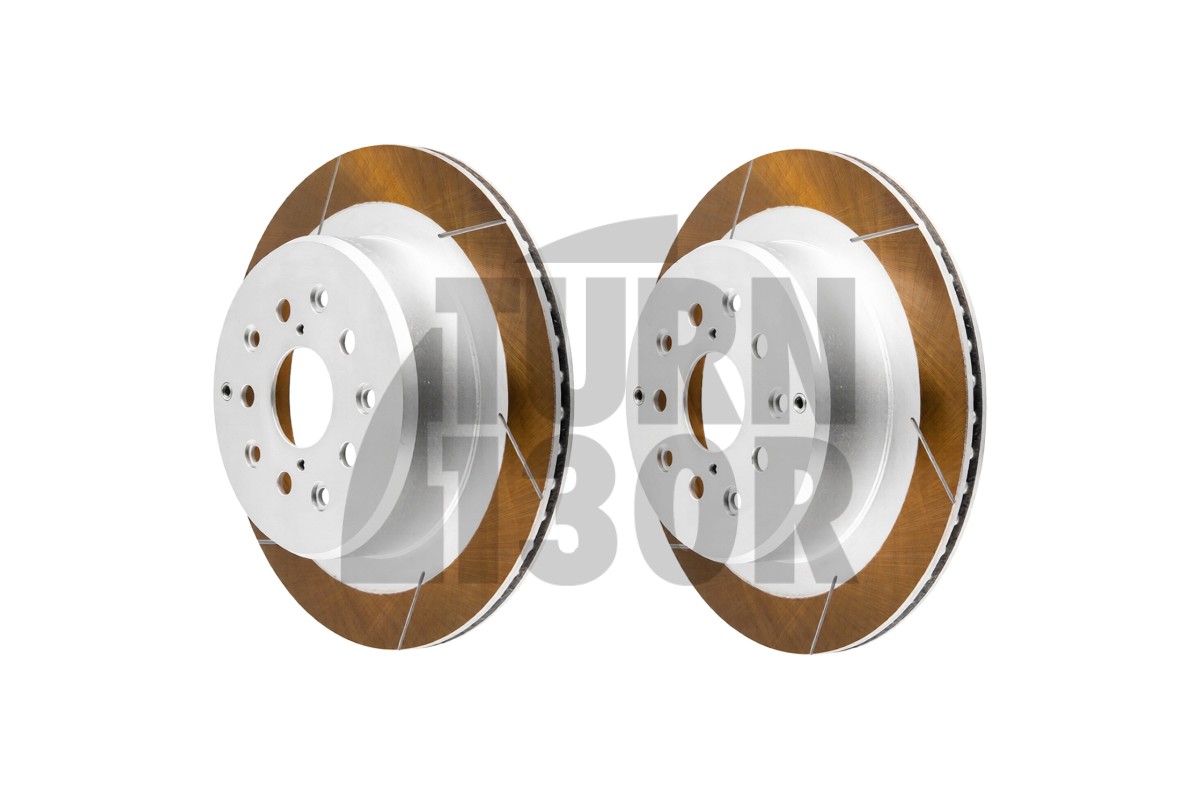 Dixcel FS Slotted Rear Brake Discs for Toyota Supra MK4 2JZ