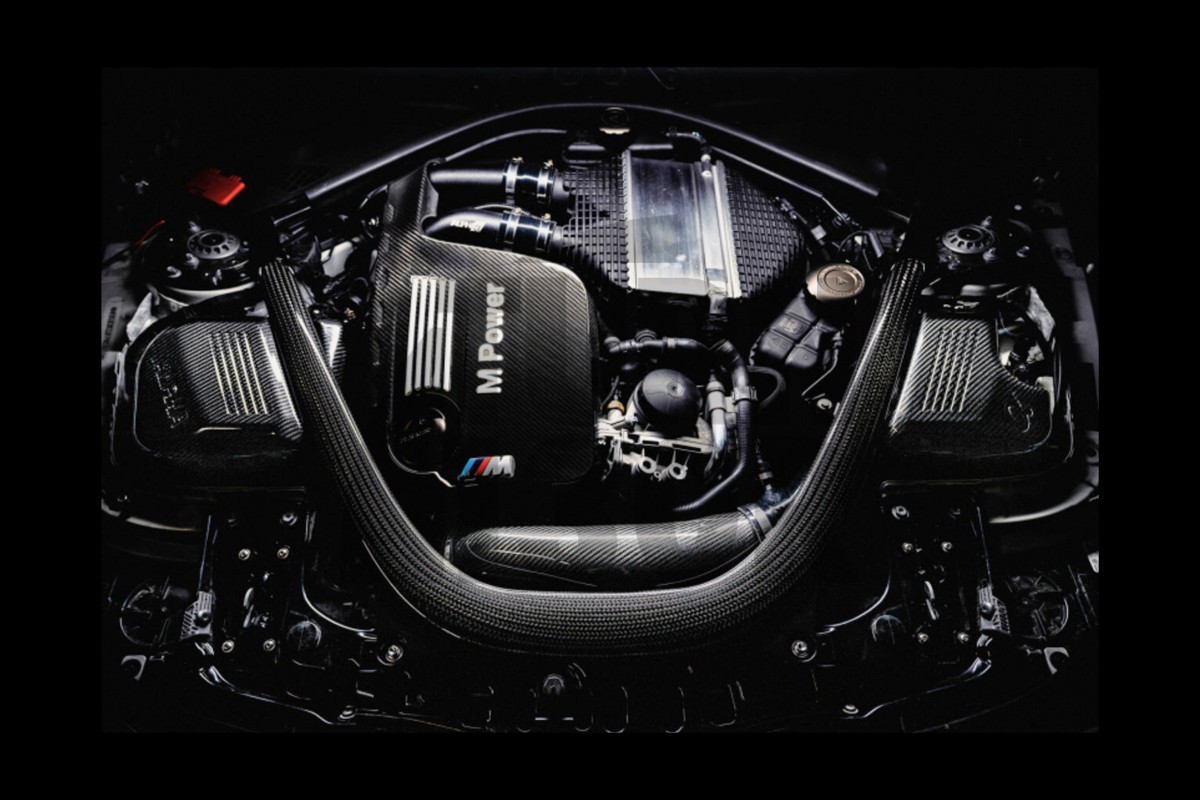 Zestaw dolotowy z włókna węglowego do BMW M3 F80 / M4 F8x S55 AMS Performance