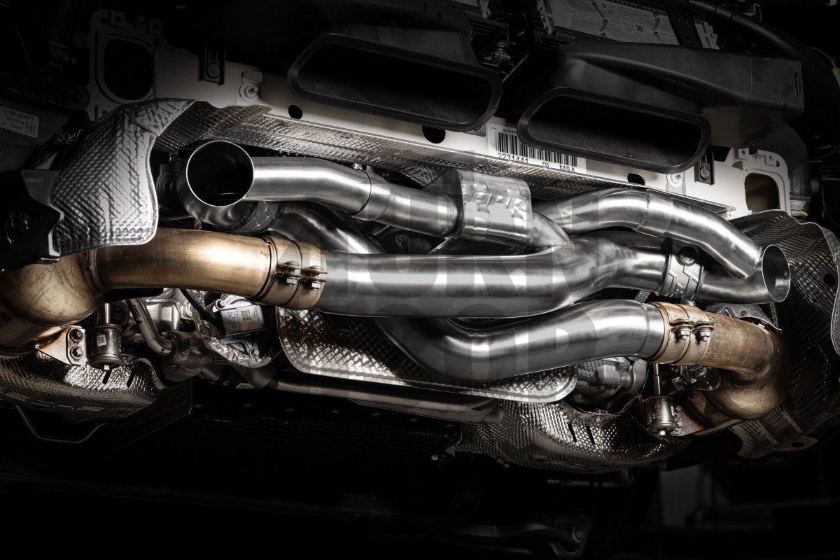 Układ wydechowy APRCatback Porsche 911 992 Turbo