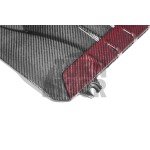 Osłona silnika Eventuri z włókna węglowego / czerwonego kevlaru do Toyota Yaris GR