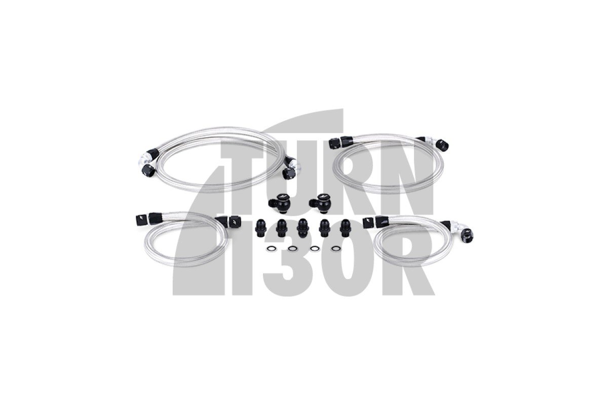 Zestaw plecionych przewodów chłodnicy oleju Mishimoto Mazda RX8